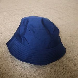 Blue bucket hat